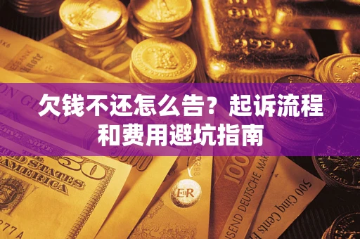 武汉欠钱不还怎么告?起诉流程和费用避坑指南 武汉欠钱不还怎么告?起诉流程和费用避坑指南