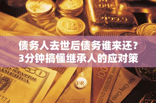 武汉债务人去世后债务谁来还？3分钟搞懂继承人的应对策略